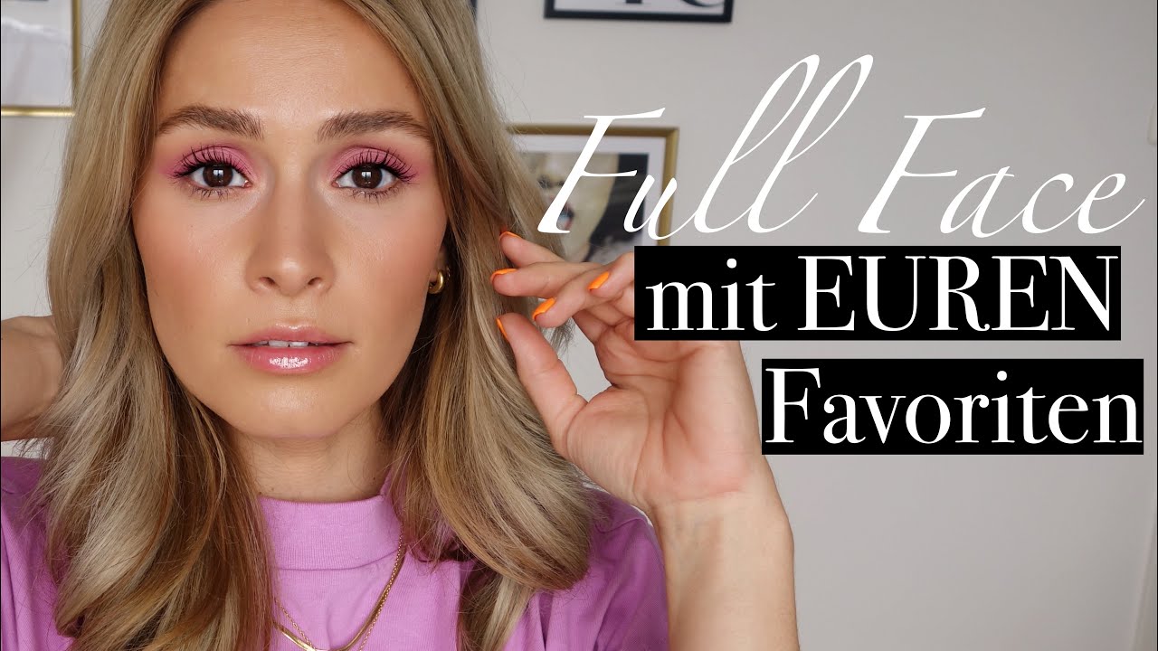 FULL FACE MIT ZUSCHAUER MAKEUP FAVORITEN 🤍