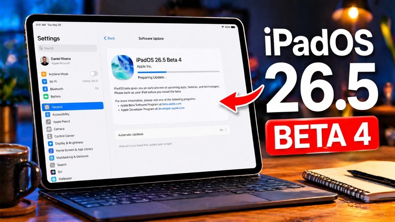 iPadOS 26.5 Beta 4 już jest! Co właściwie nowego?