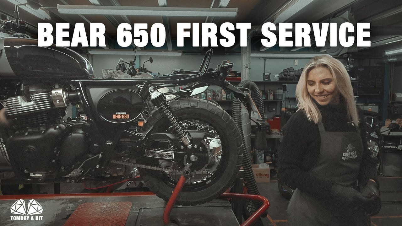 How to do Royal Enfield Bear 650 First Service?