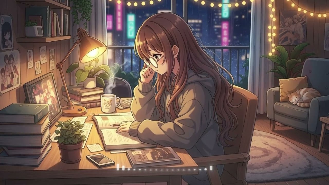 Lofi Study - Study Lofi Background for Focus ( 1 hour )