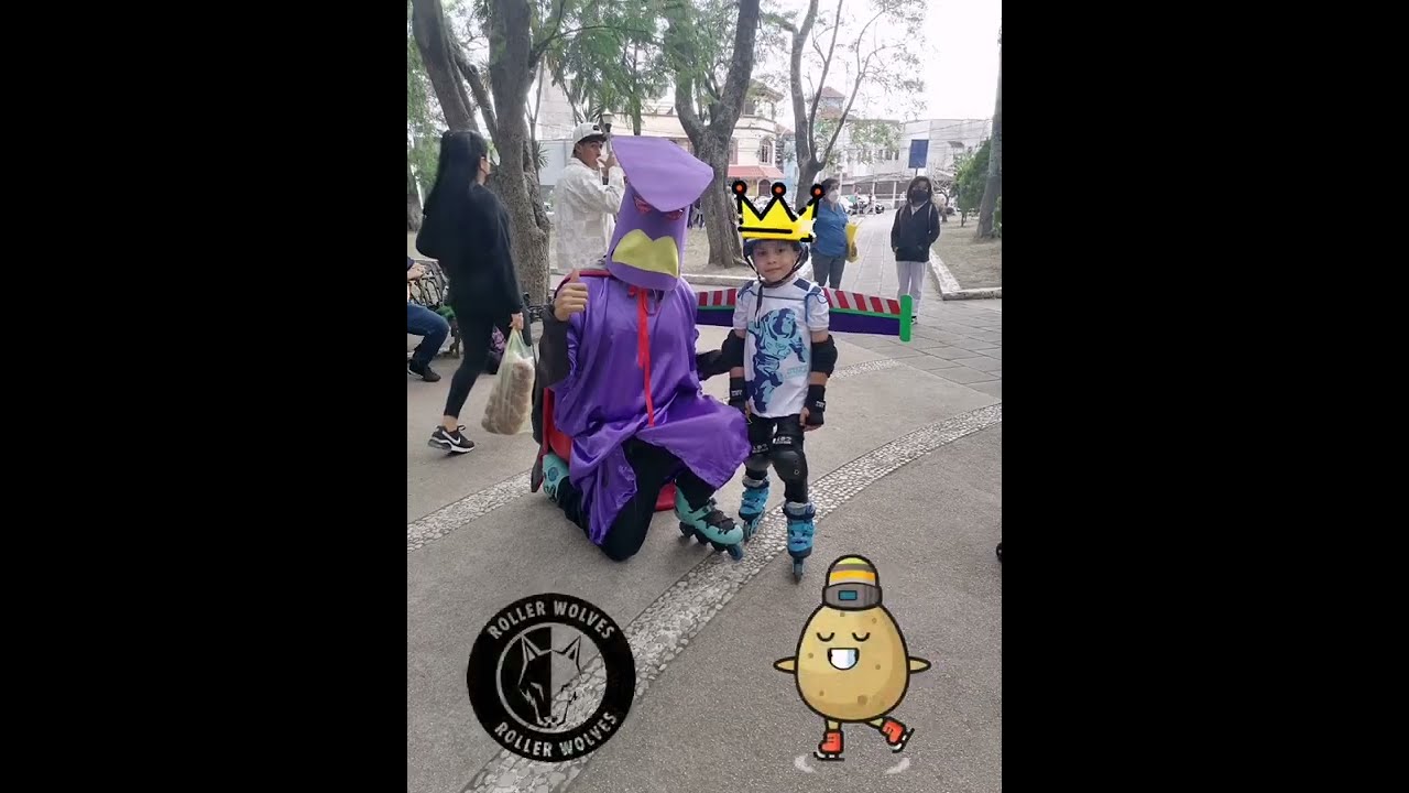 Rolleada tem&aacute;tica Toy Story #RollerWolves