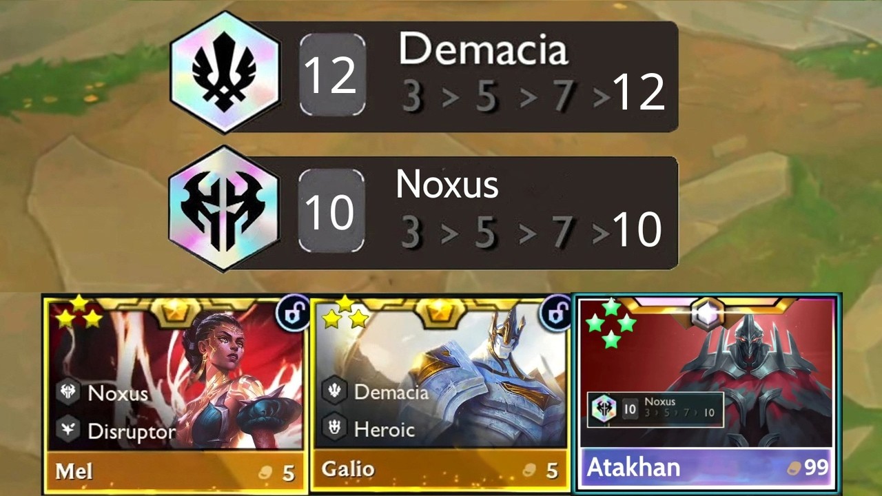 I Got 12 Demacia + 10 Noxus!