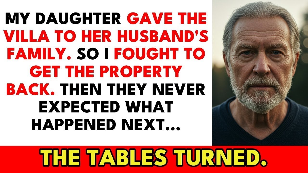 Betrayed by my daughter, I plotted my revenge and reclaimed my villa, shocking them all