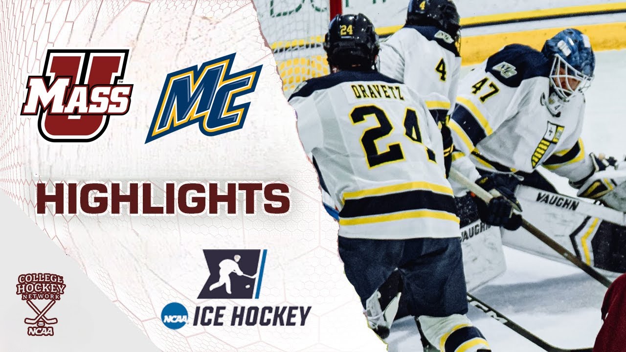 Massachusetts vs Merrimack | NCAA College Hockey Highlights| January 16, 2026
