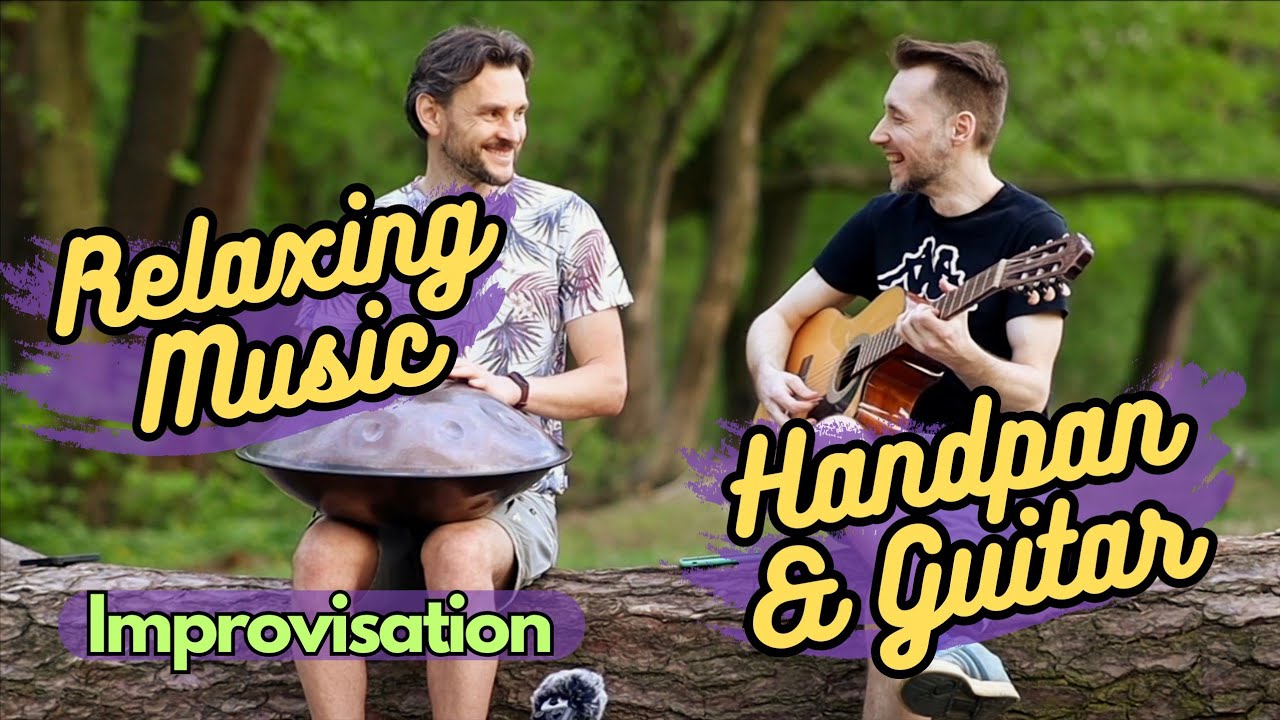 Music improvisation. Handpan and guitar.l @handpan_flow_music @demeliora