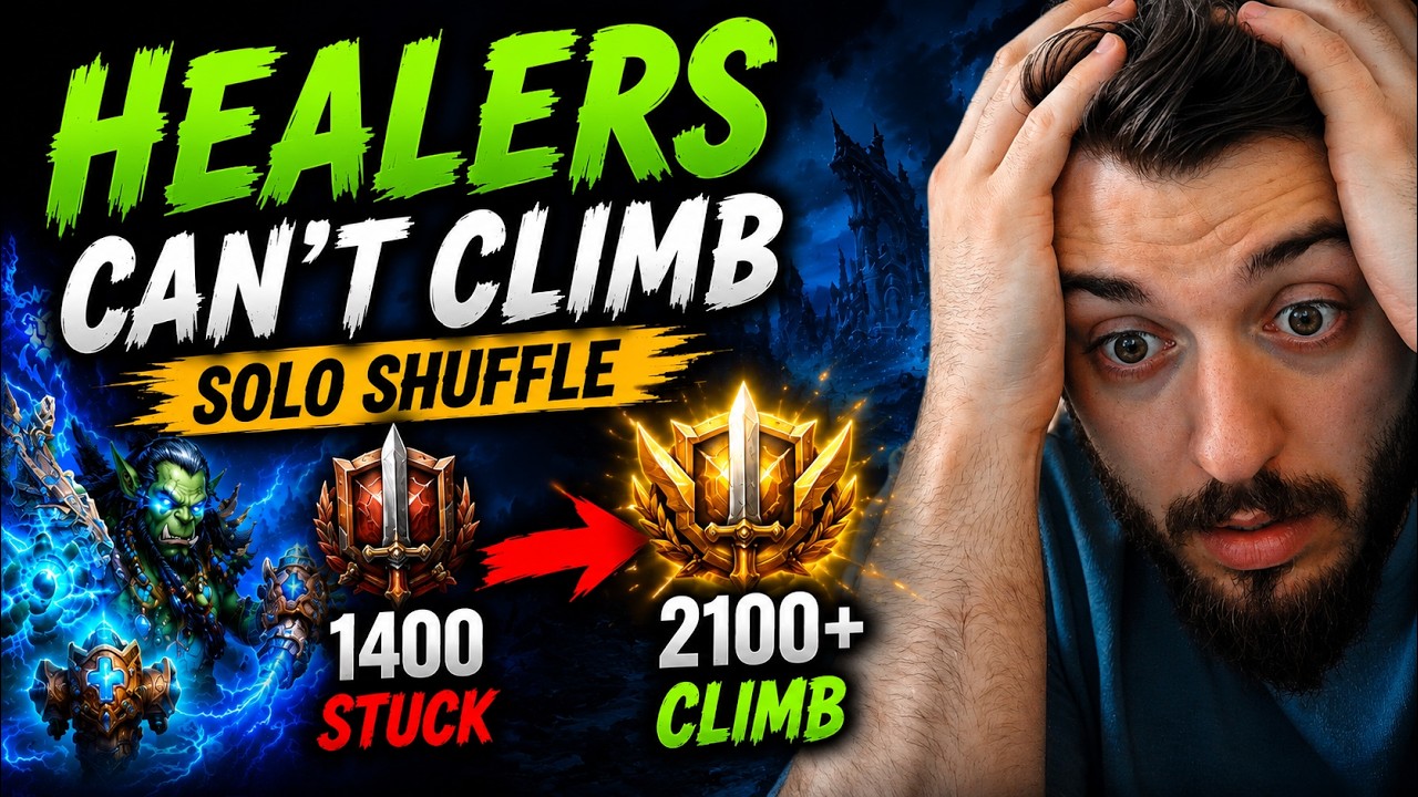 Почему большинство целителей не могут подняться по Solo Shuffle в полночь