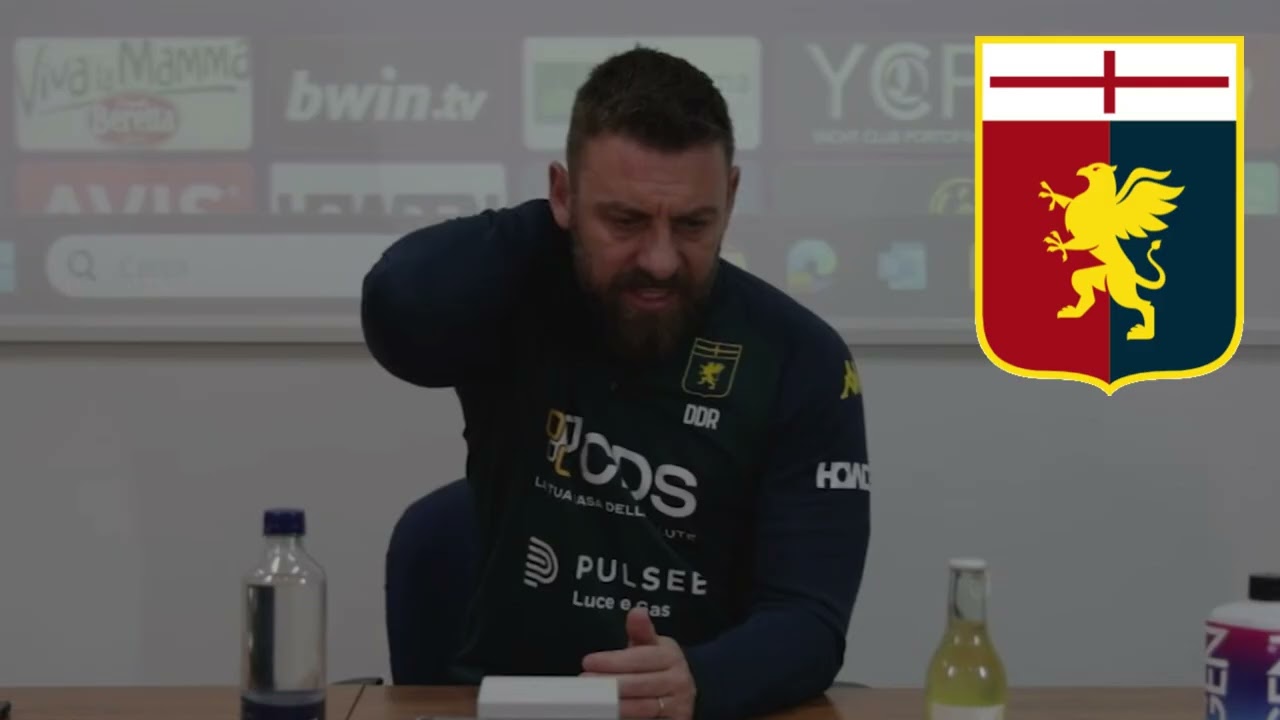 Attenzione! Guarda cosa ha detto De Rossi prima di Lazio–Genoa