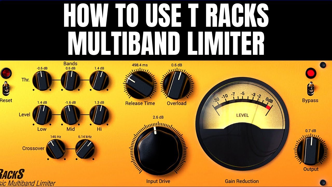 T-Racks Multiband Limiter Tutorial: Master Loud and Clean Mixes!