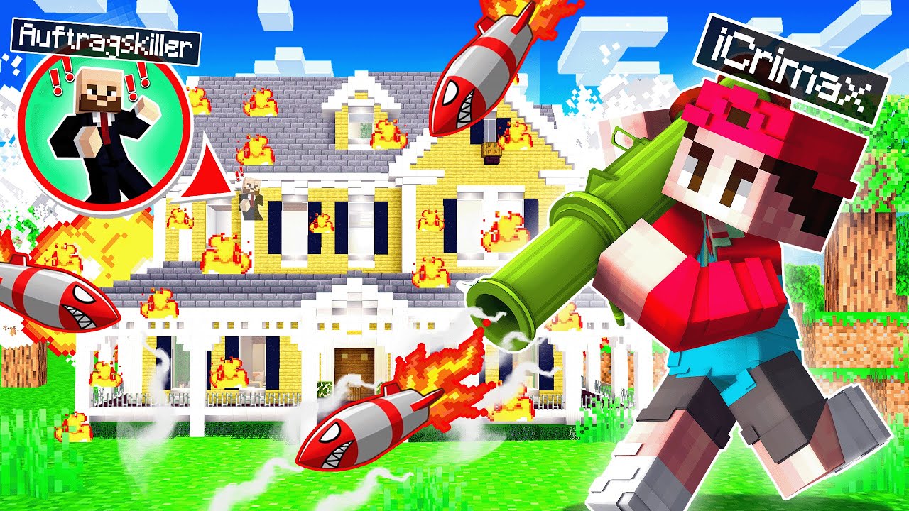 Ich ZERST&Ouml;RE die HITMAN BASE in MINECRAFT! 😡