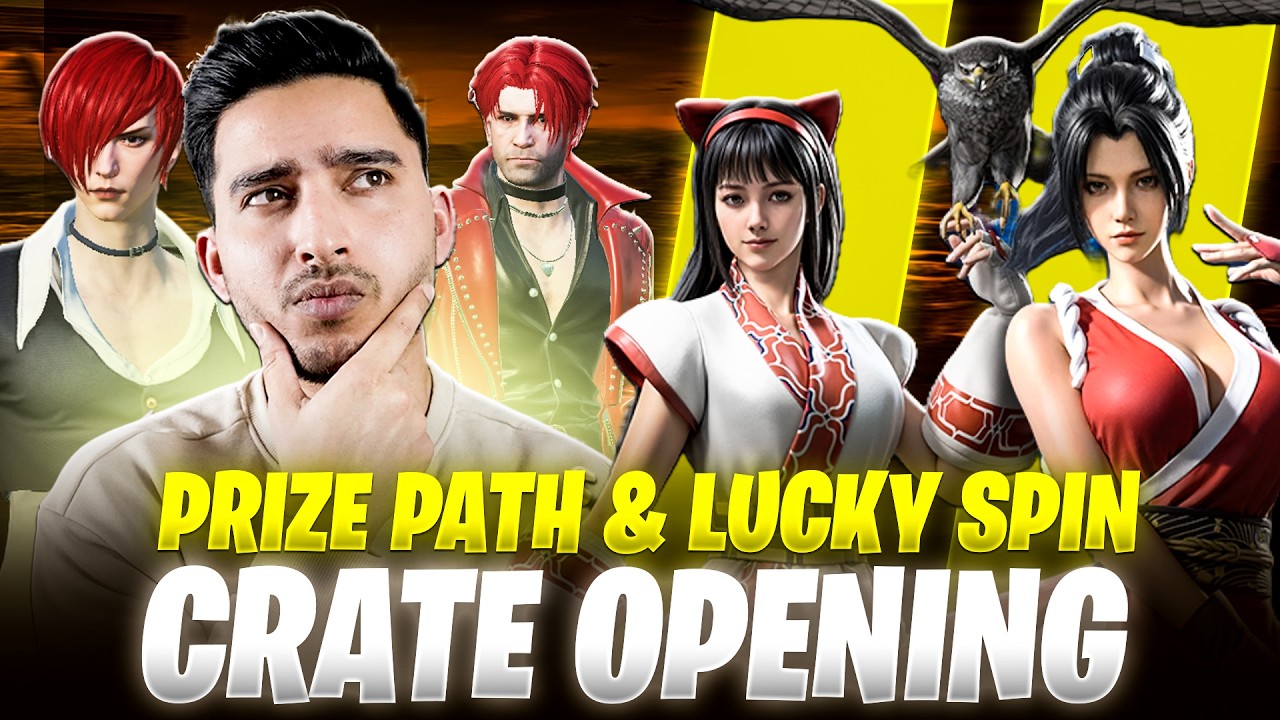 The King Of Fighters Prize Path Lucky spin | PUBG MOBILE | RTX GAMING