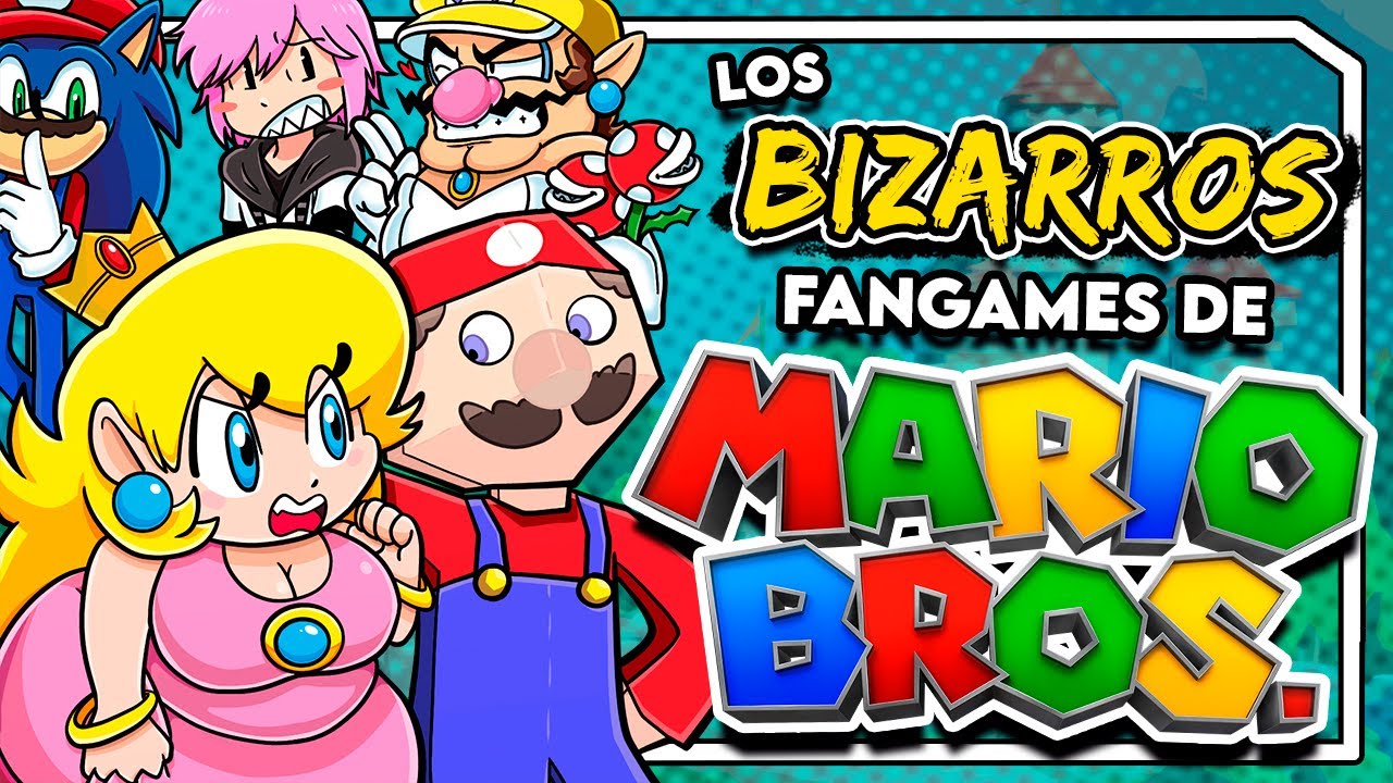 los JUEGOS mas TURBIOS de MARIO BROS 😨