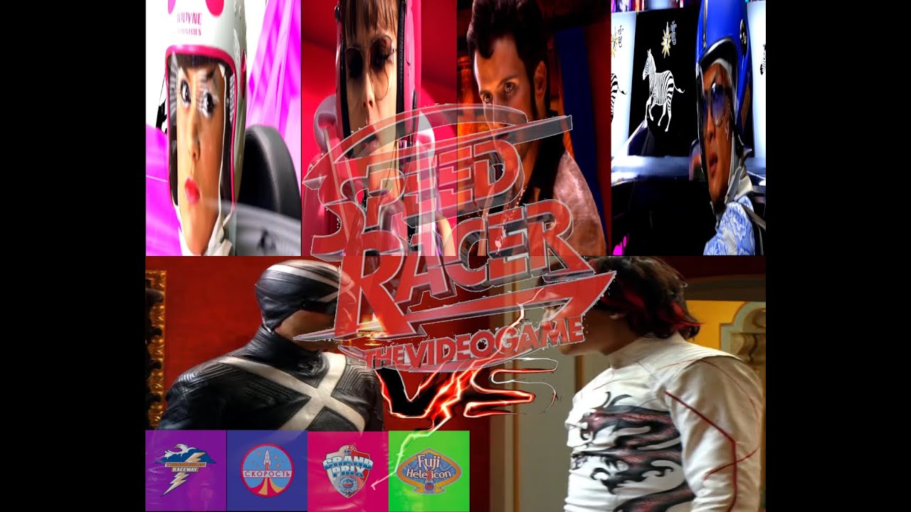 "Speed Racer: The Videogame" - (Multiplayer 2P) Four Races (Wii and PS2(Skorost) version)