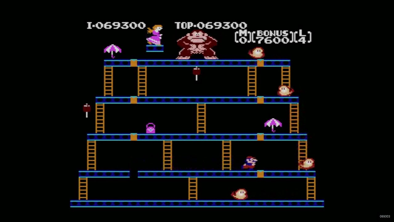 Donkey Kong (NES) High Score! All Game A #RetroAchievements #retrogaming #PB #gameplay #nintendo
