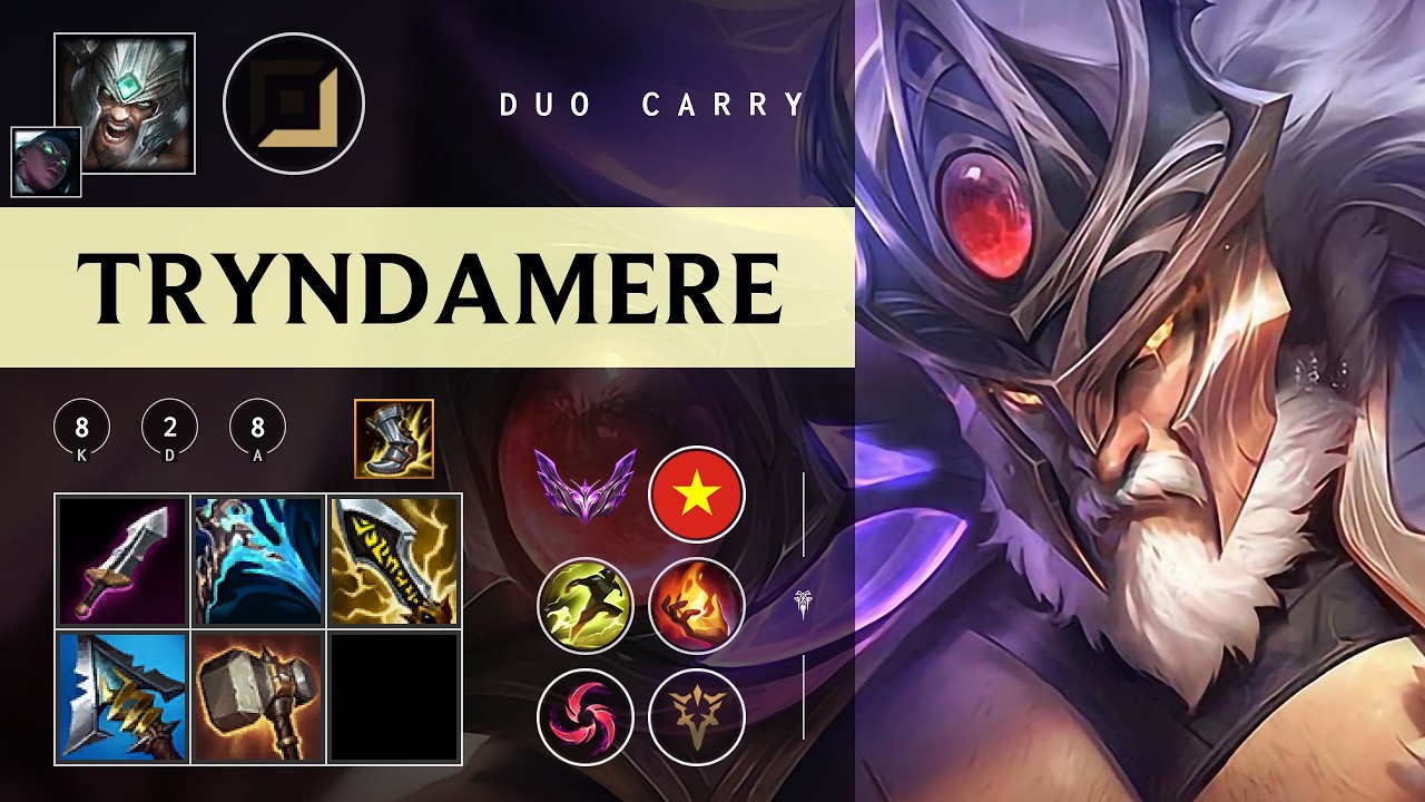 Tryndamere ADC vs Jinx - VN Master Patch 26.03