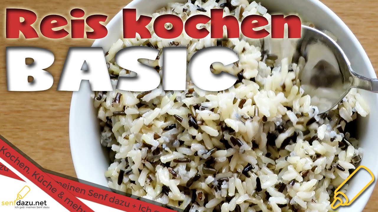 Reis kochen  - ganz einfach [Basics]