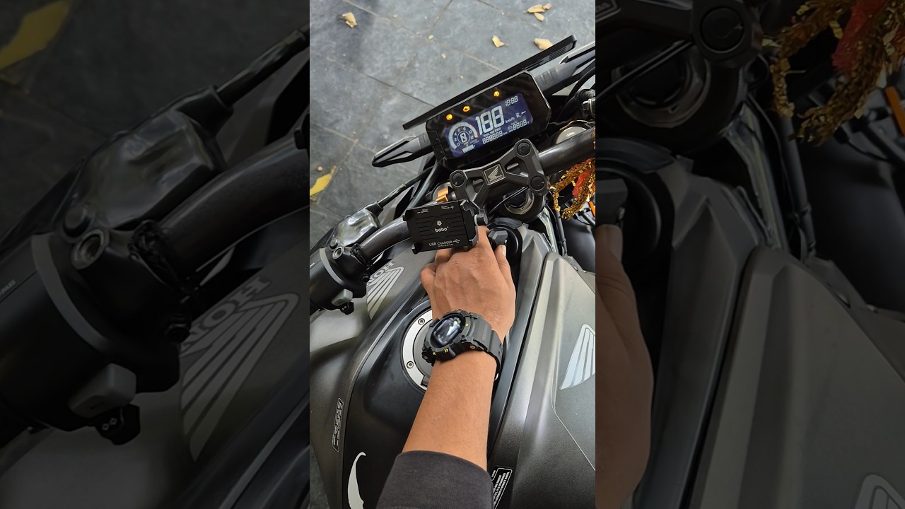 New Honda CB300F 🔥Flex Fuel Black color Looking 🖤 #youtubeshorts #hondamotorcycles #bikelover