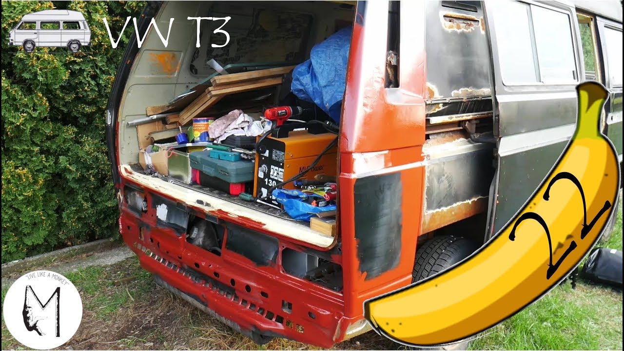 VW T3 Restauration Heckblech | VW T3 Camper