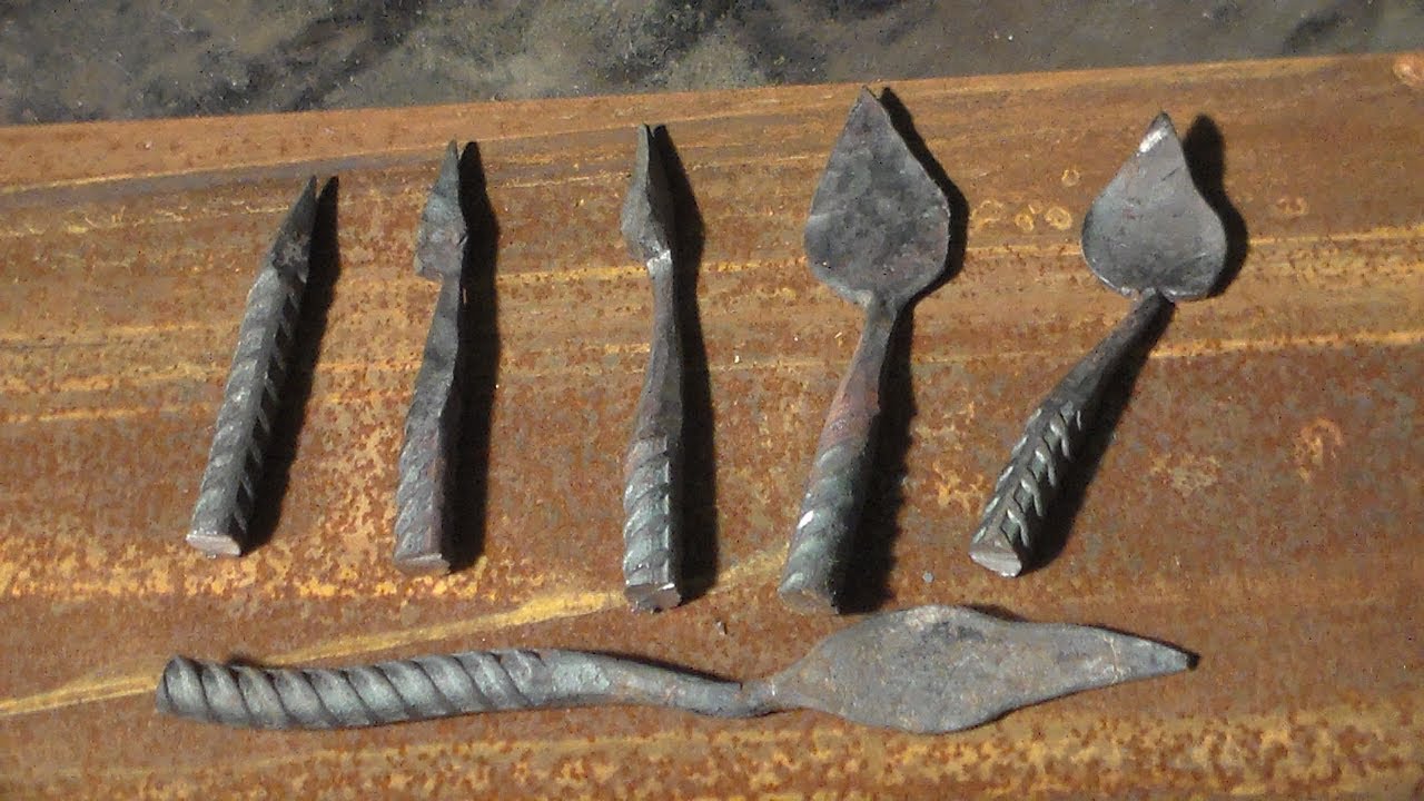 Forging a Stylized Leaf