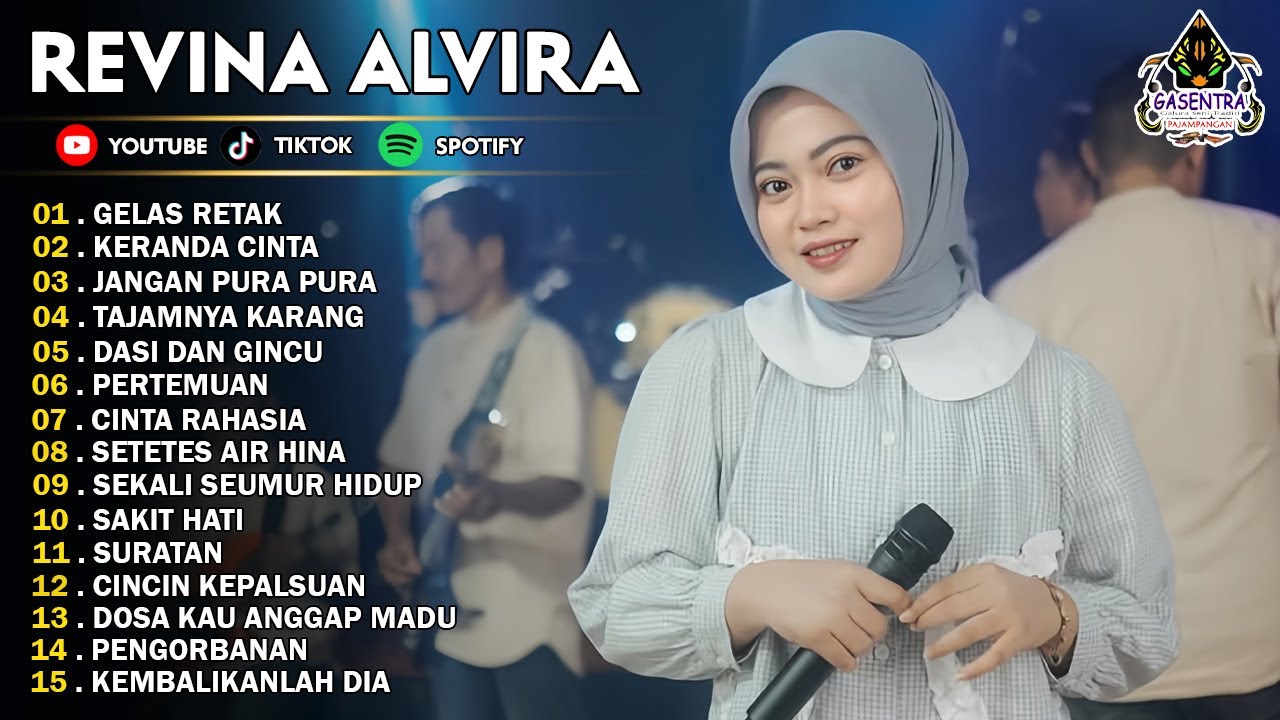 GELAS RETAK - KERANDA CINTA - REVINA ALVIRA - DANGDUT KLASIK - GASENTRA TERBARU 2025