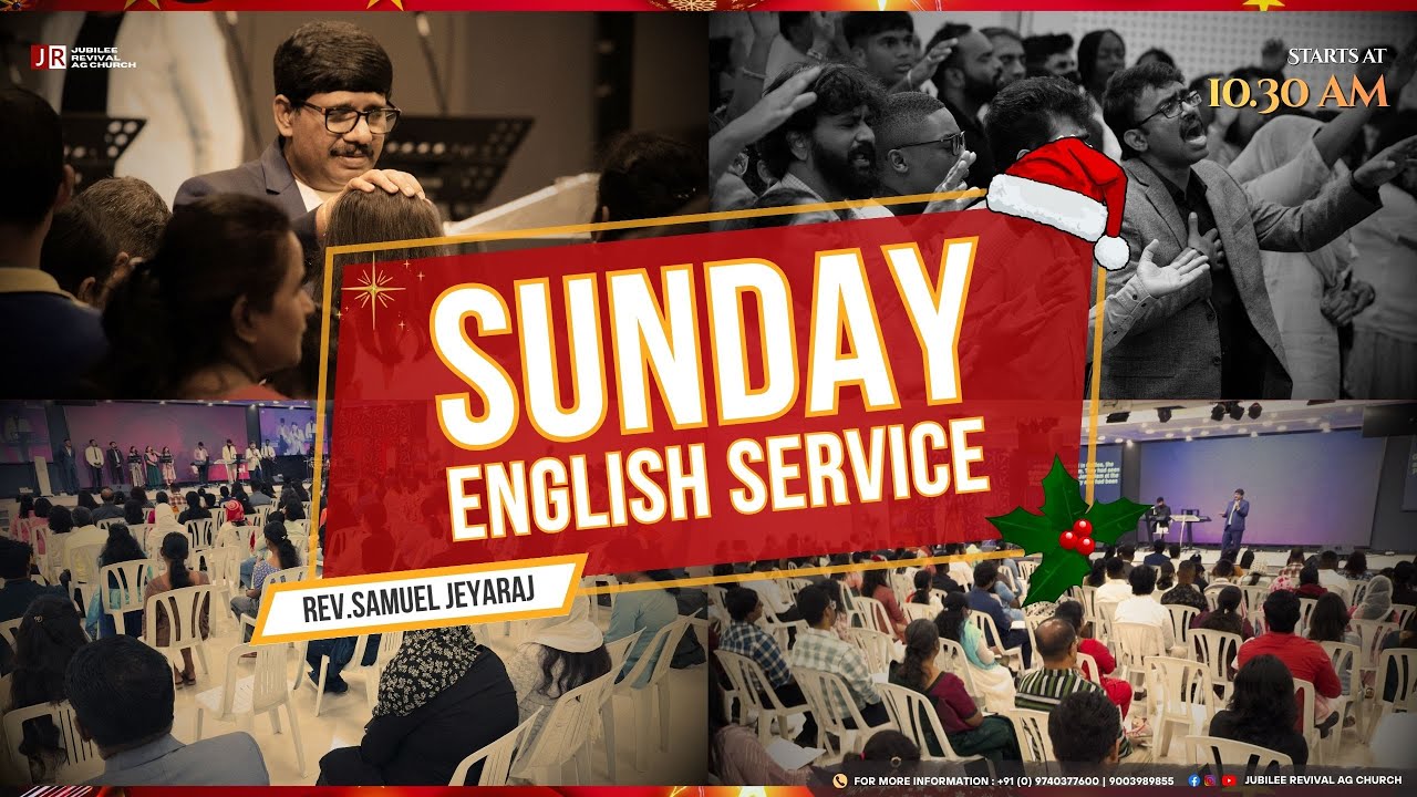 Sunday English Service I Rev. Samuel Jeyaraj I 14/12/2025
