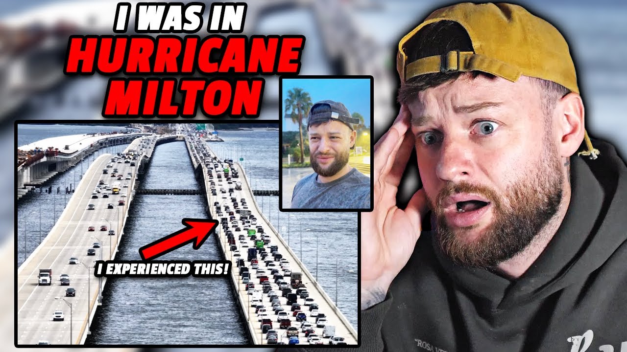 British Guy Reacts to Hurricane Milton & Evacuation Chaos! (I WAS THERE TO EXPERIENCE IT!)