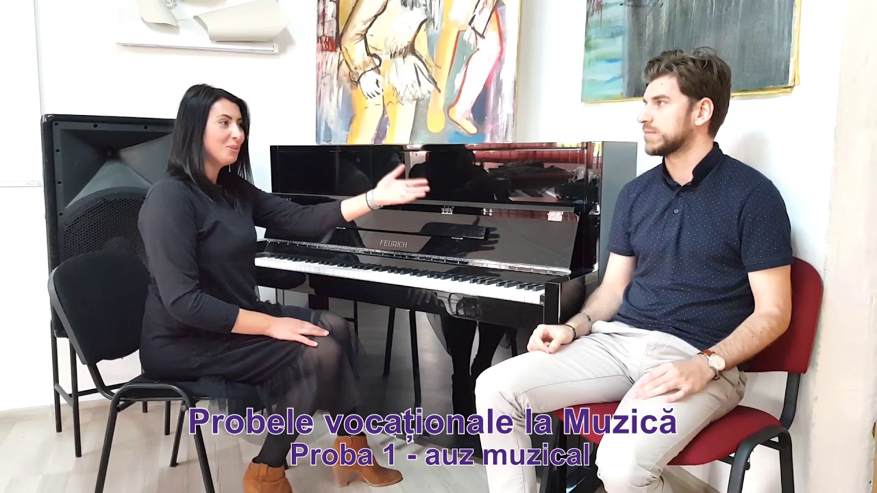 Proba vocationala la profilul muzica 1