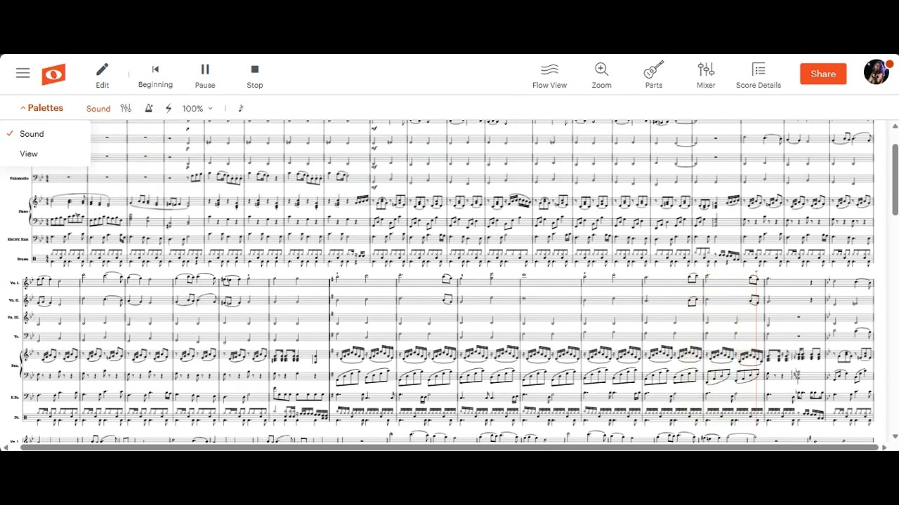 Love Is Blue- sheet music