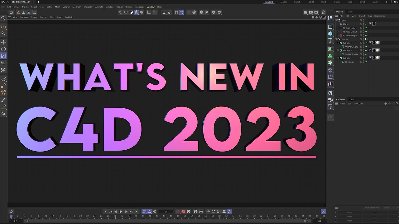 What's New in Cinema 4D 2023