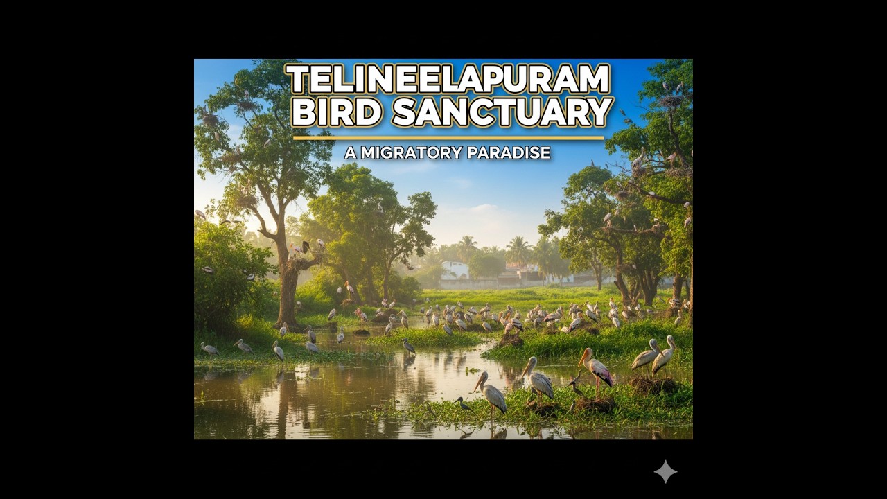 Pelicans, Storks, and Peace: Telineelapuram Sanctuary #birdwatching #tekkali #andhrapradesh