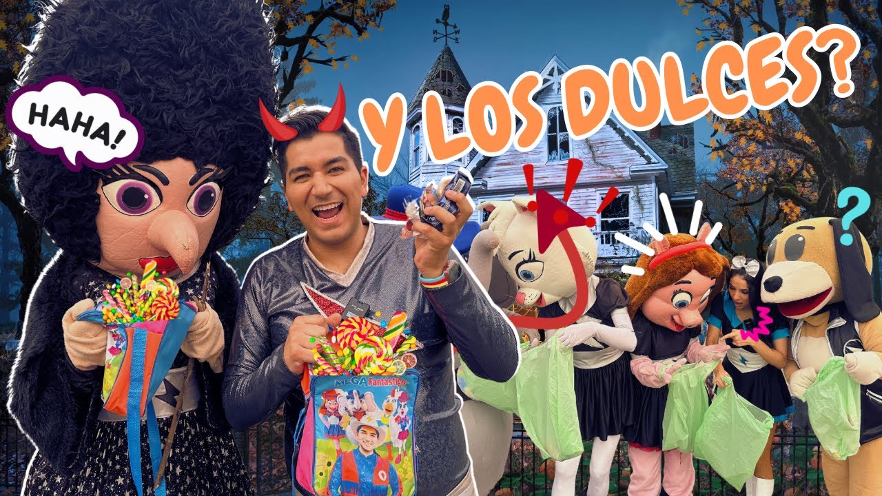 Paco Malo y Tundra se robaron los dulces de Halloween - Megafantastico Tv