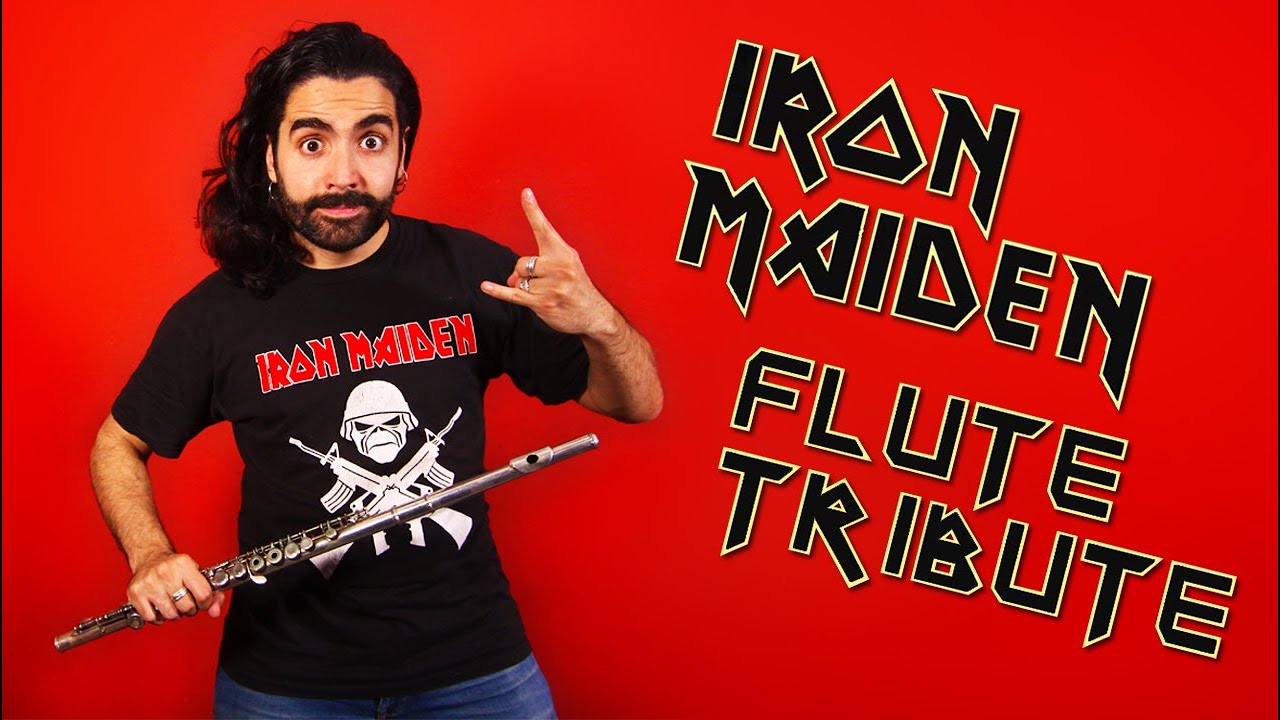 🔥 IRON MAIDEN FLUTE TRIBUTE 🔥 | 16 ALBUMS, 16 RIFFS