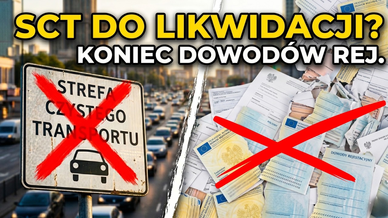 KONIEC SCT w Polsce?! Normy spadają, papierowe dowody do kosza! ZNAMY DATĘ!