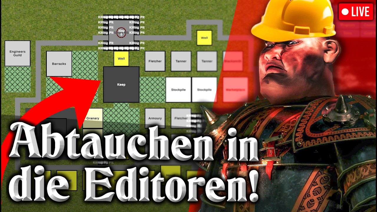 Wir schauen uns den AIC/AIV Editor in Stronghold Crusader Definitive Edition an!