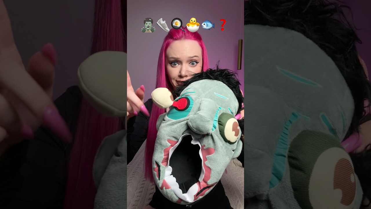 The WEIRDEST SLIPPERS in the world🫢Subscribe for new part:)