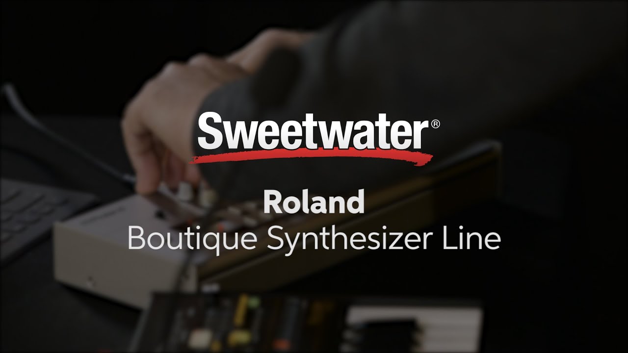 Roland Boutique TB-03, TR-09, and VP-03 Demo by Sweetwater
