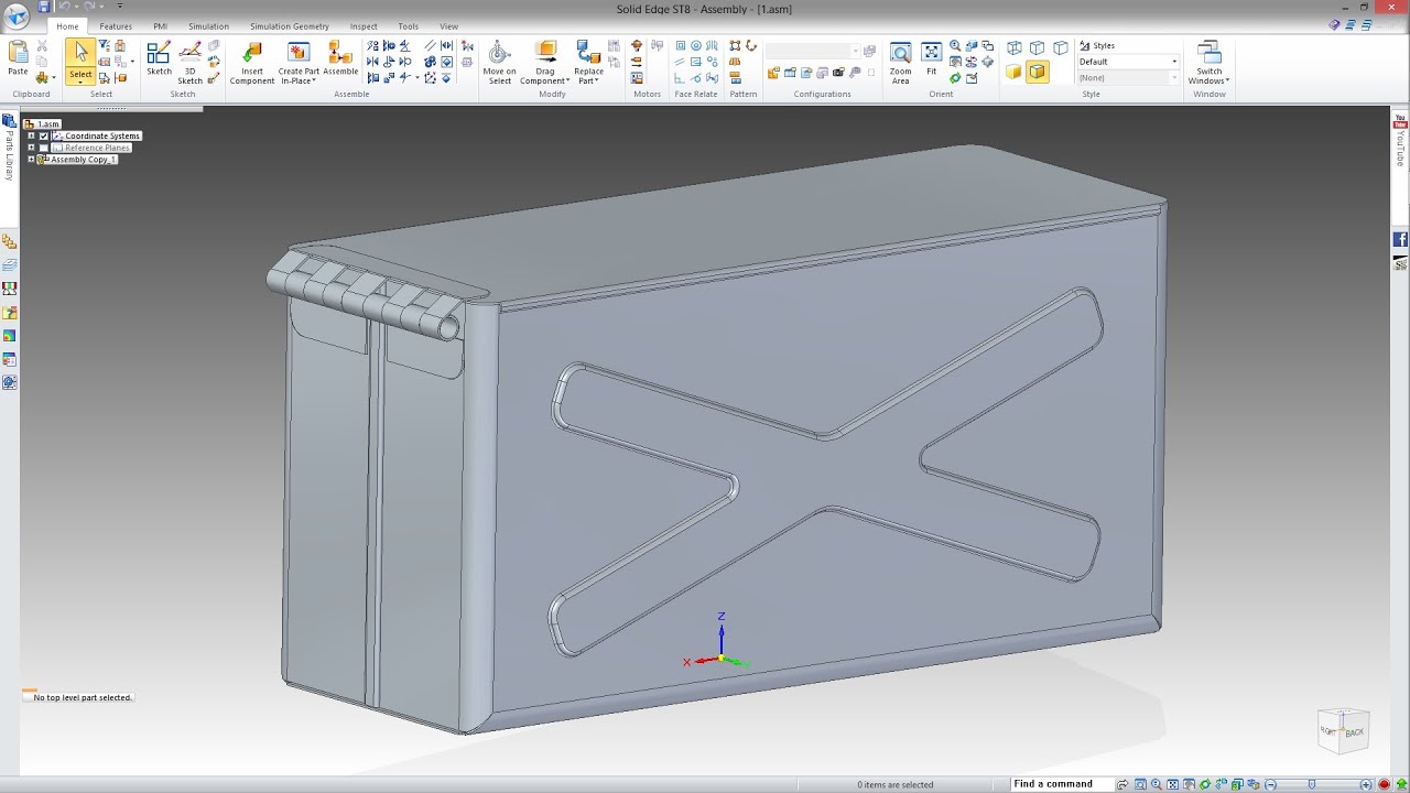 SOLID EDGE ST8 - SHEET METAL
