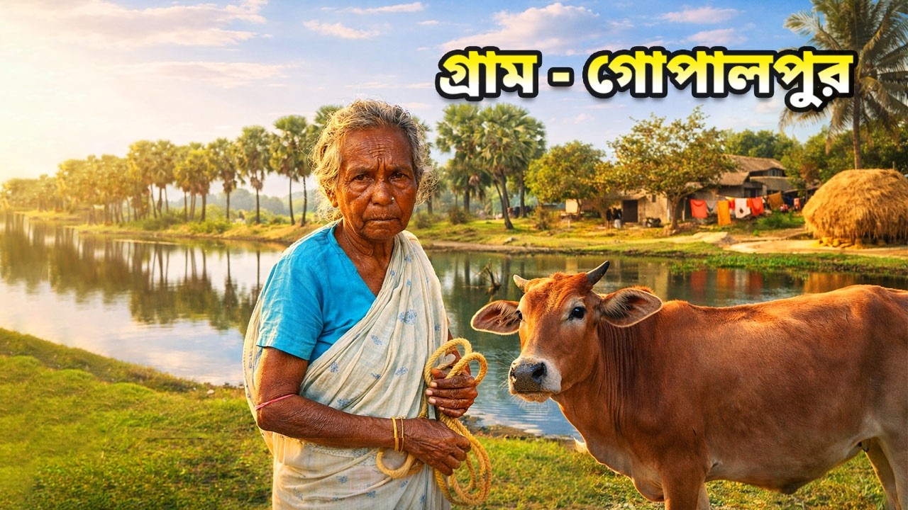 শহরের কোলাহল ভুলিয়ে দেবে গোপালপুর গ্রাম | #gopalpur village #bankura #villagevlog #village