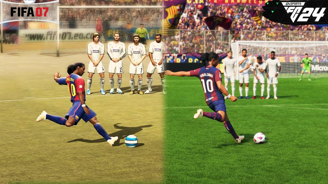 Штрафные удары из FIFA 94 в FC 24