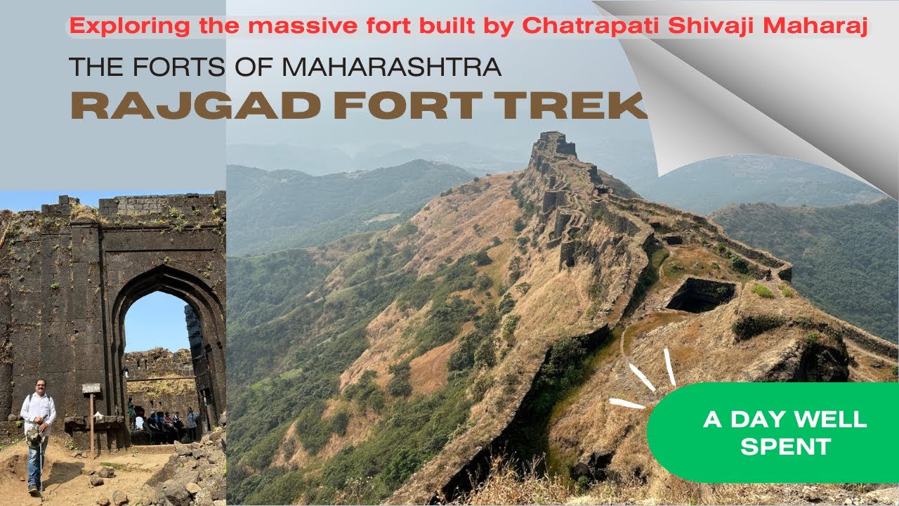 किल्ले राजगड ट्रेक | Rajgad Fort Trek | Best Trekking Places Near Pune In Maharashtra #rajgadfort