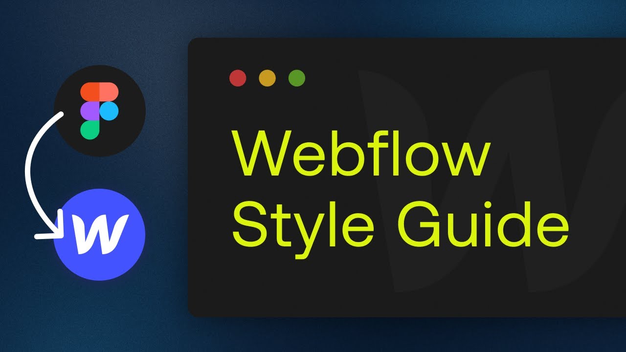 Mastering WEBFLOW STYLE GUIDES [Figma to Webflow Step by Step]