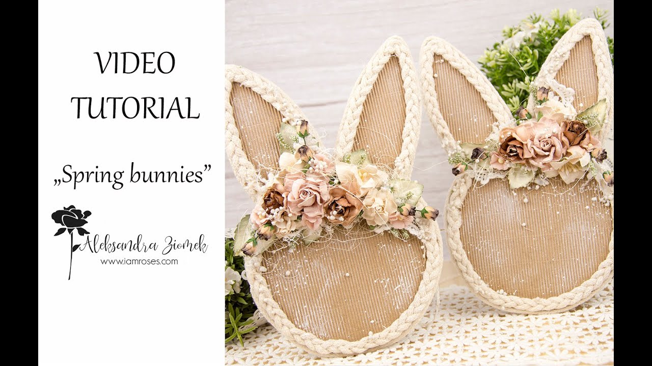 Spring bunnies / Dekoracja wielkanocna