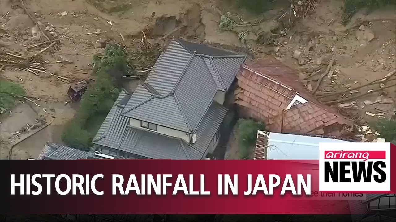 Rescue operations continue as historic rainfall in western Japan kills dozens