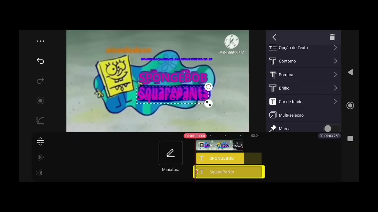 SpongeBob SquarePants Logo Remake KineMaster Speedrun Be Like x15 Speed @JJPBR2026 