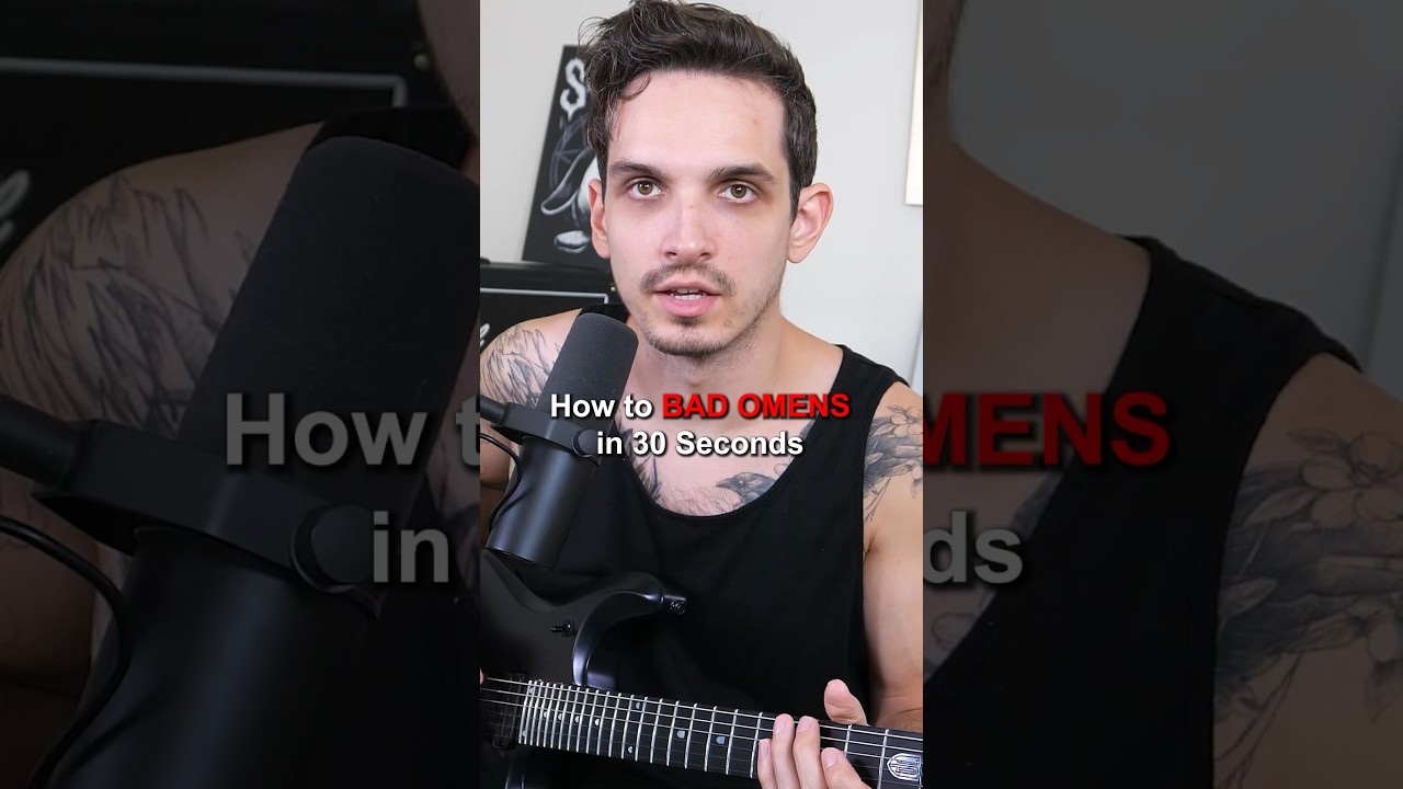 How to Bad Omens in 30 seconds #shorts