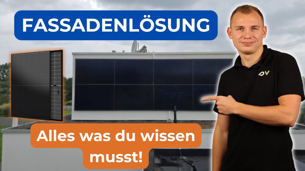 Fassaden-PV erklärt: So wird deine Hauswand zum Kraftwerk!