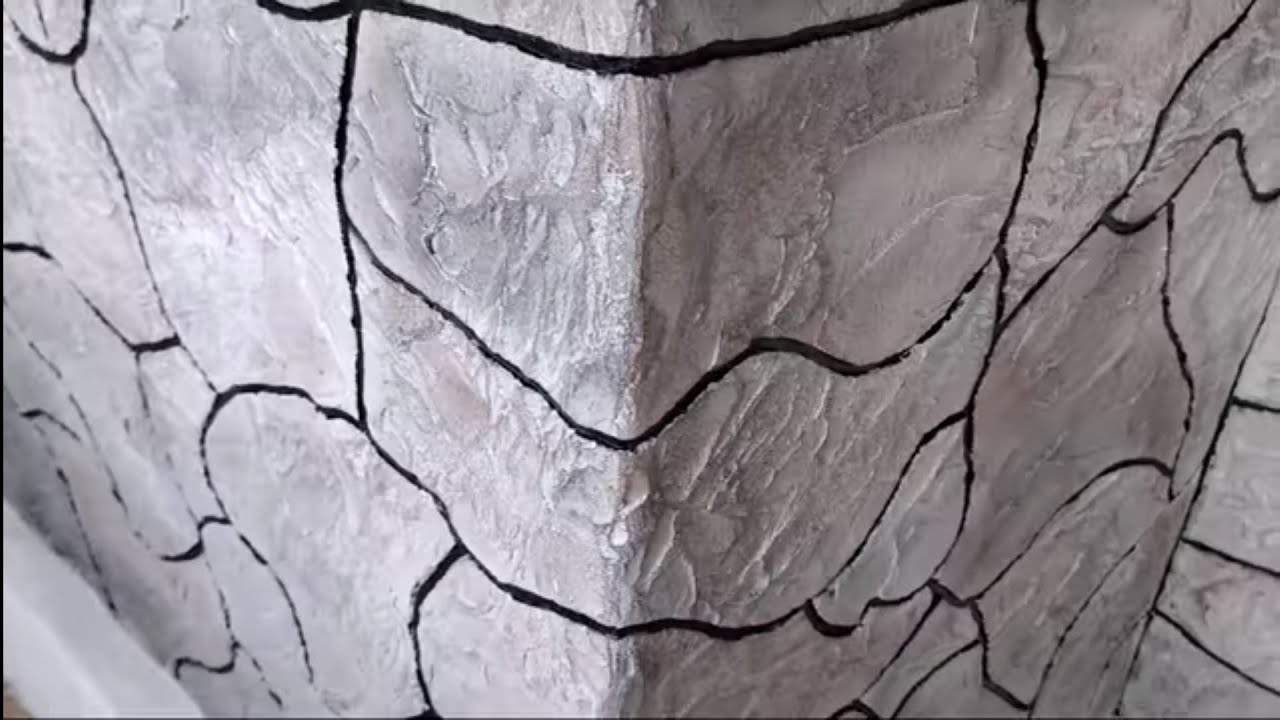 Como fazer efeito pedra com argamassa