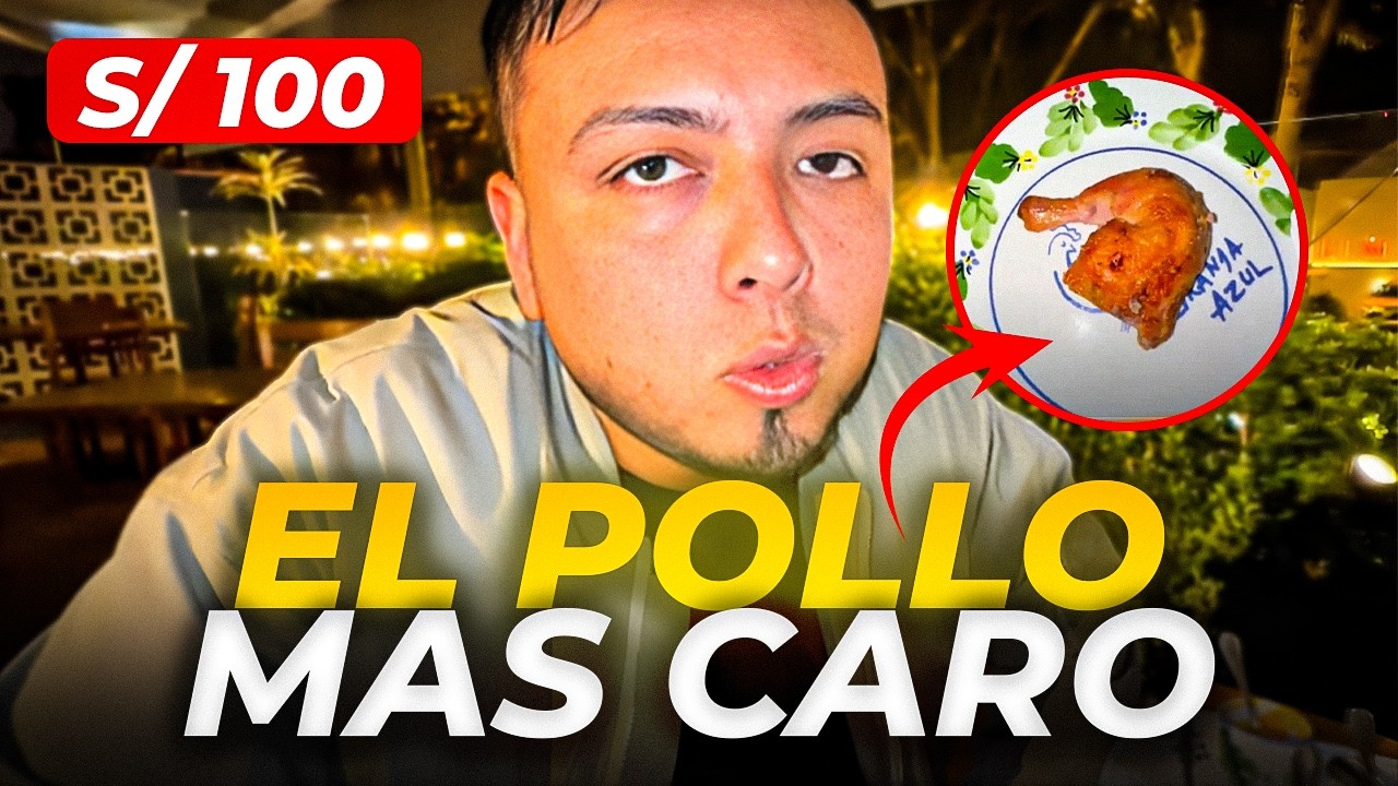 EL POLLO A LA BRASA más CARO de LIMA  ¿Vale la pena?