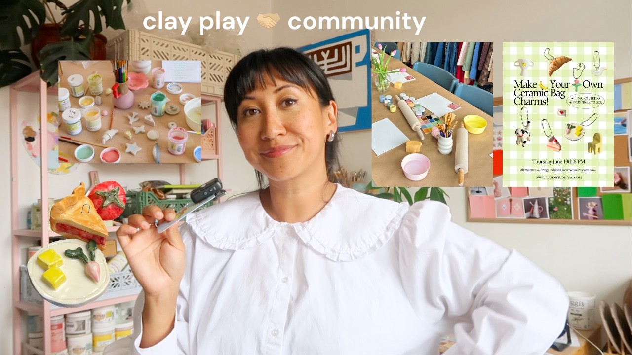 how I run ceramic art workshops 🏺🎨