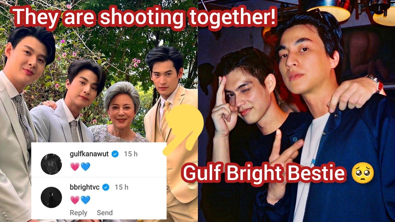 Gulf and Bright Send Love Each Other on IG 🥺 (All Sub)