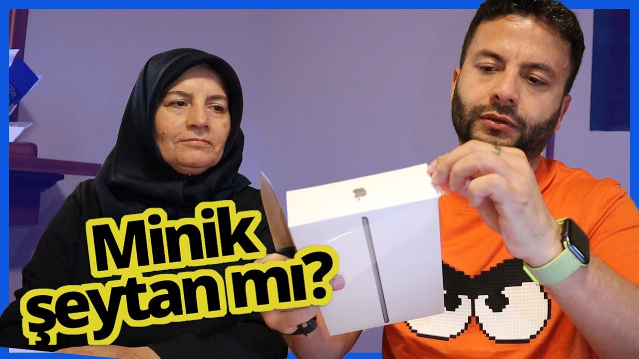 Yeni çıkan iPad Mini'yi satın aldım, kutudan çıkardım - vLog
